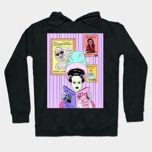 bride of frankenstein monster hair style Hoodie